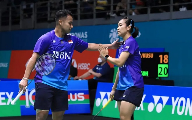 Ganda Campuran Rehan/Lisa Enggak Mau Pusing Tekanan Suporter Tuan Rumah