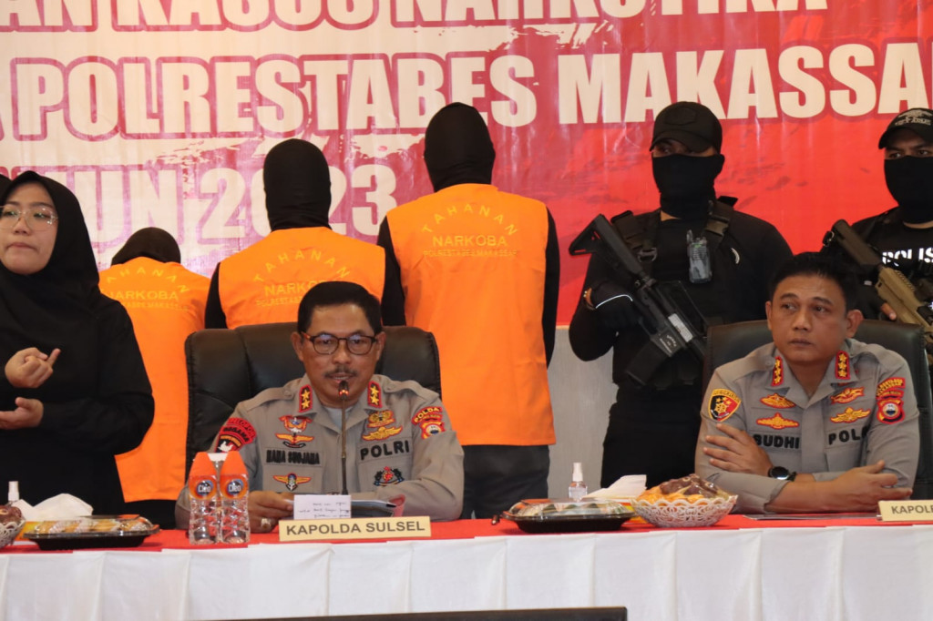 43 Kilogram Sabu Gagal Beredar di Kota Makassar