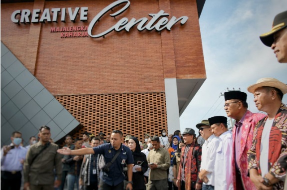 Peresmian Gedung Creative Center di Majalengka. (Foto: Humas Jabar)