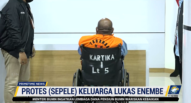 AHY Dukung Lukas Enembe Cari Keadilan
