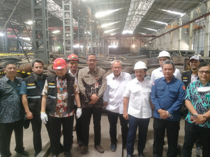 Kemendag Hanya Beri Sanksi Administratif Pabrik Baja Tulangan Beton Non-SNI di Tangerang