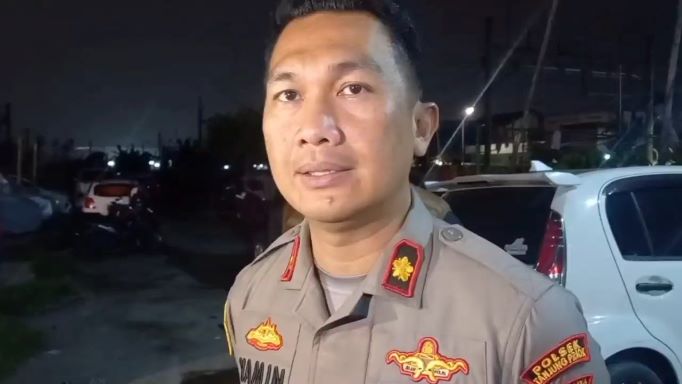 <i>Ngeri</i>! Pengendara Motor Disiram Air Keras di Tanjung Priok
