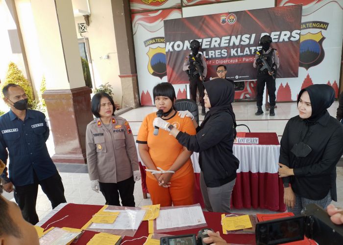 Polres Klaten Bekuk Wanita Penjual Bayi Modus Adopsi