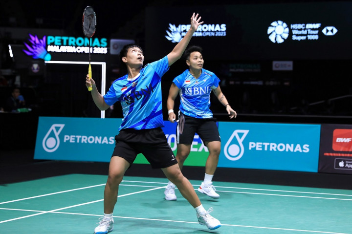 Cedera Bikin Perjalanan Apri/Fadia Terhenti di Semifinal Malaysia Open 2023
