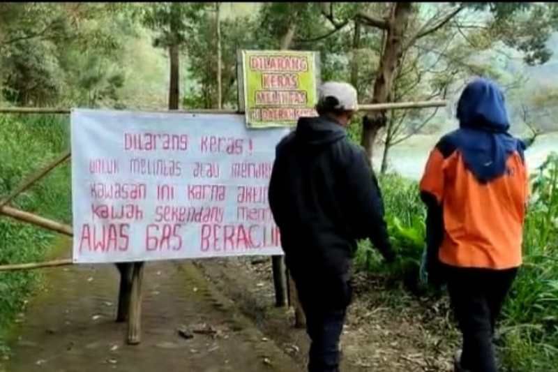 Wisatawan di Dieng Diminta Waspada Gas Beracun