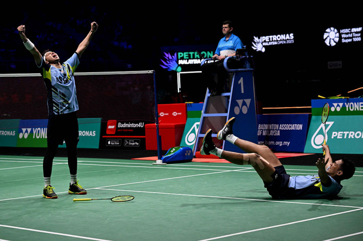 Top! Fajar/Rian Juara Malaysia Open 2023
