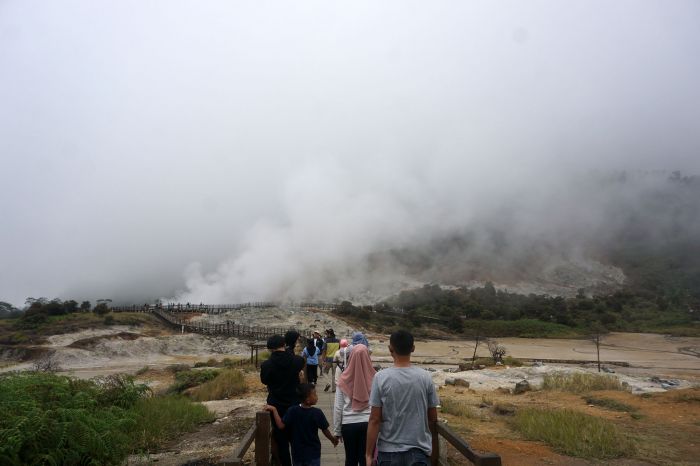 4 Lokasi Evakuasi Disiapkan Antisipasi Gas Beracun Gunung Dieng