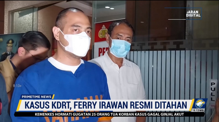 Resmi Ditahan, Ferry Irawan Minta Kasus KDRT Diselesaikan Kekeluargaan