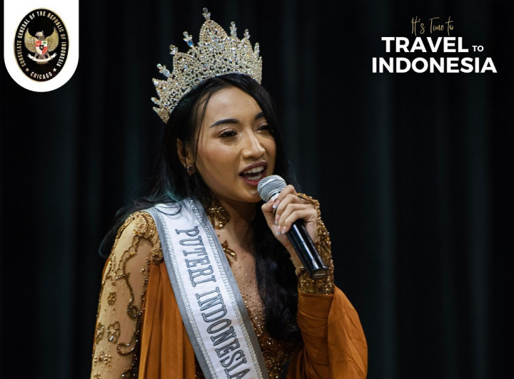 Promosi Pariwisata RI di Chicago Hadirkan Putri Indonesia Asal Sumatra Utara