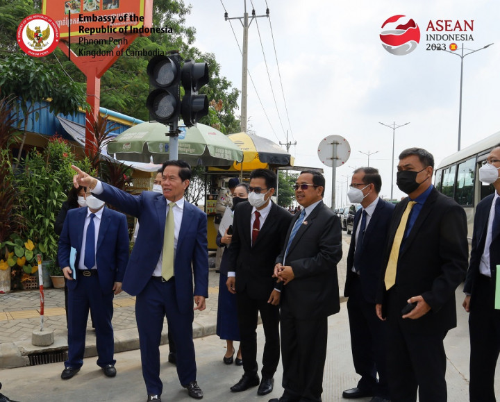 Mantap! Sekarang Ada Jalan Soekarno dan Ali Alatas di Kamboja