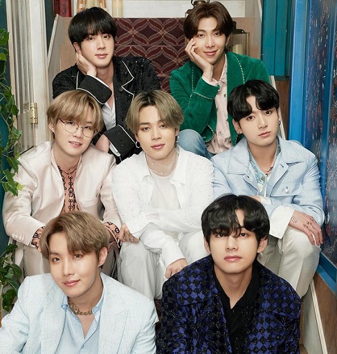 Ketujuh member BTS. (Foto: Dok. Instagram/@bts.suga)