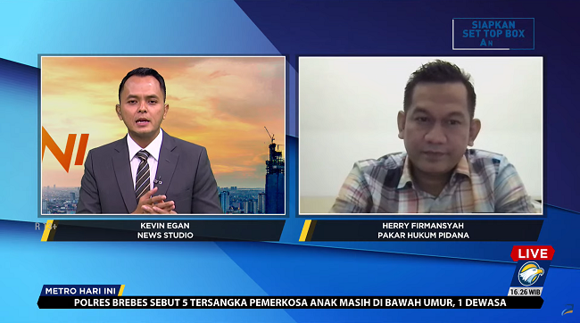 Pakar Hukum Pidana: Soal Tuntutan Richard, Ini Belum Akhir dari Segalanya