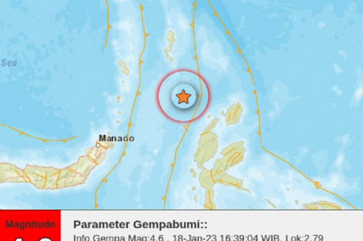 19 Gempa Susulan di Laut Maluku, BMKG: Tidak Dirasakan