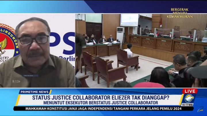 Bharada E Dituntut 12 Tahun, LPSK: Cerminan Keadilan untuk Justice Collaborator Kurang