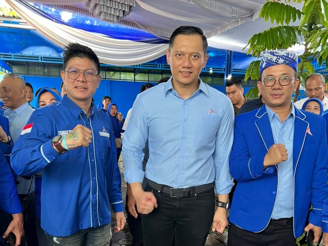 Dilantik AHY, Andika Kangen Band Masuk Kepengurusan DPC Demokrat Lampung Selatan