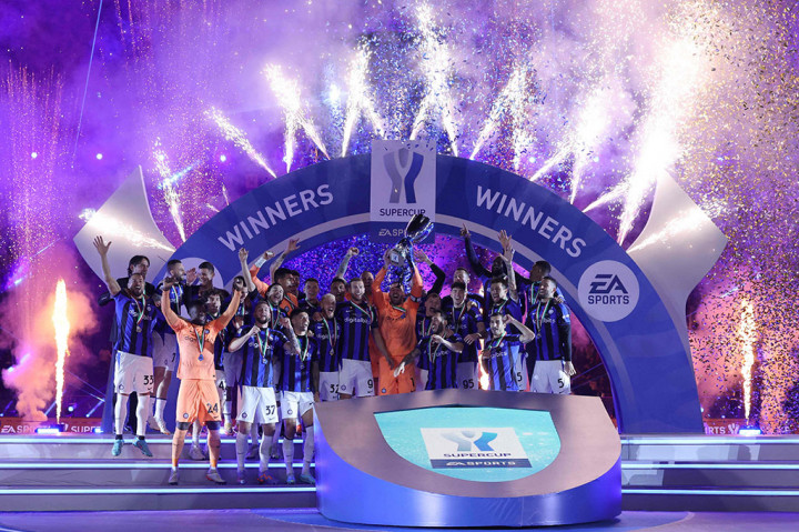 Gilas Milan 3-0, Inter Juara Piala Super Italia