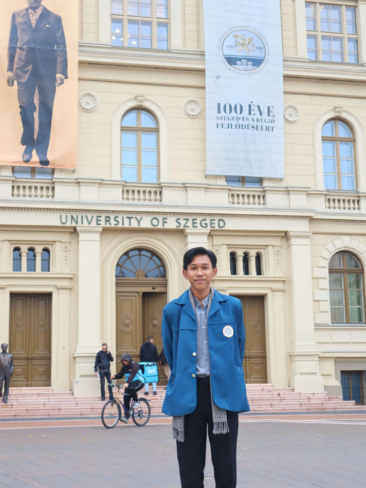 Cerita Mahasiswa Unair Alfi Kuliah di University of Szeged Berkat IISMA