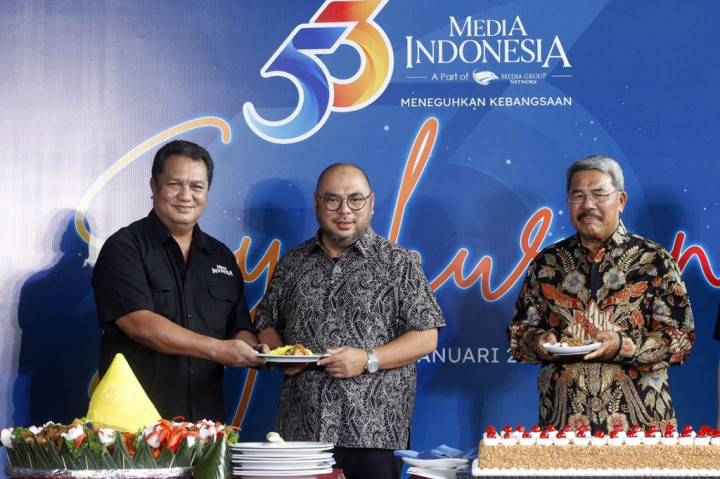 Potret Syukuran HUT ke-53 Media Indonesia