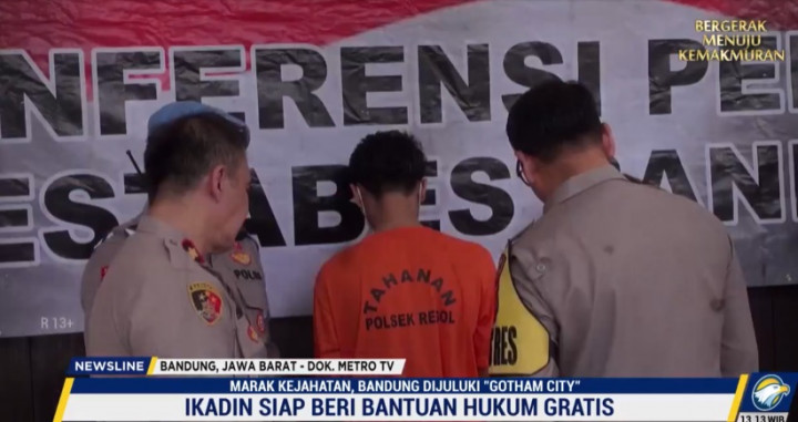 Kejahatan di Bandung Bak Gotham City, Ikadin Tawarkan Bantuan Hukum Gratis