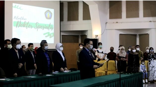 UB Lantik 29 Dokter Spesialis