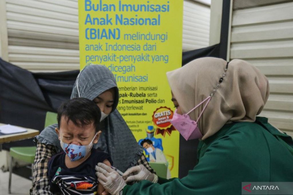 Dinkes DKI Minta Warga Segera Imunisasi Campak untuk Tekan Kasus