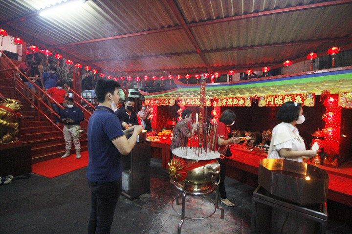 H-1 Imlek, Vihara Dharma Bakti Glodok Buka 24 Jam