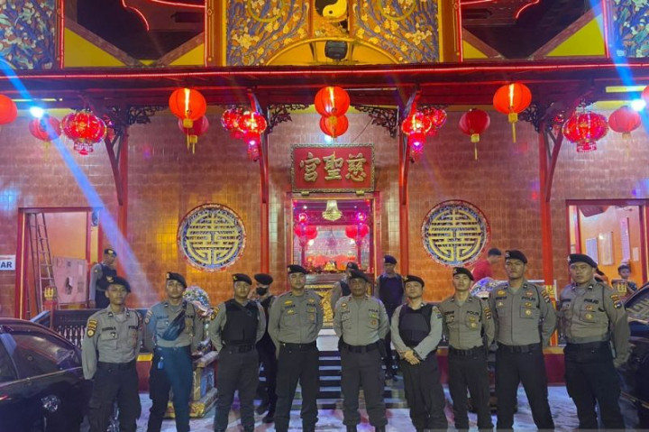 Polresta Banjarmasin Patroli Skala Besar Amankan Imlek