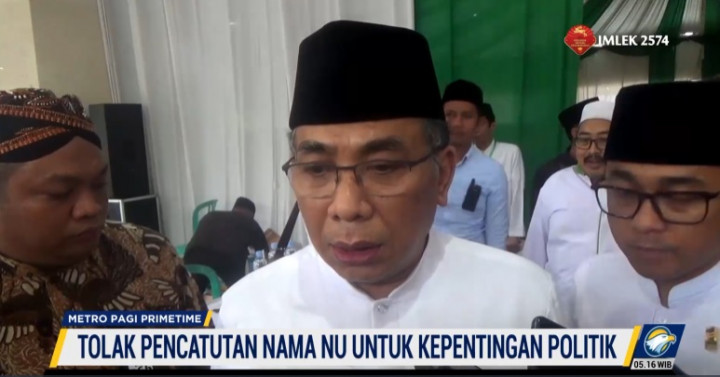 Gus Yahya: Jangan Catut NU untuk Maju Pilpres 2024
