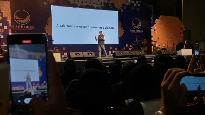 NasDem Youth Festival, Anies: Melihat dari Dekat Potensi Pemuda dalam Politik