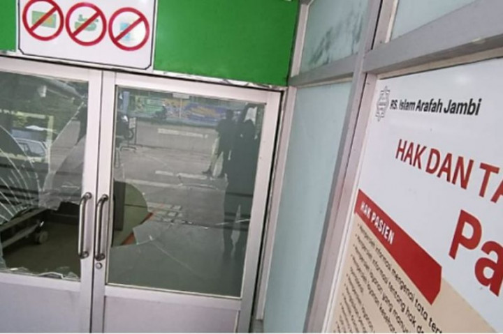 Tangani Korban Penusukan, Fasilitas RS di Jambi Dirusak OTK