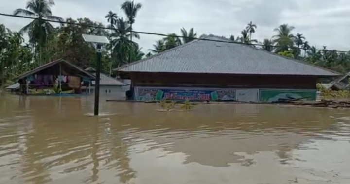 Banjir Hingga 3 Meter, Dayah di Aceh Utara Nyaris Tenggelam