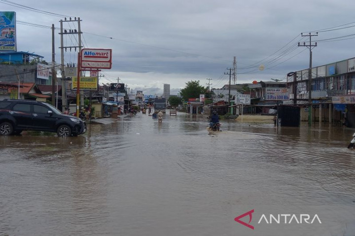 Dua Ruas Jalan di Bengkulu Ditutup Sementara Imbas Banjir