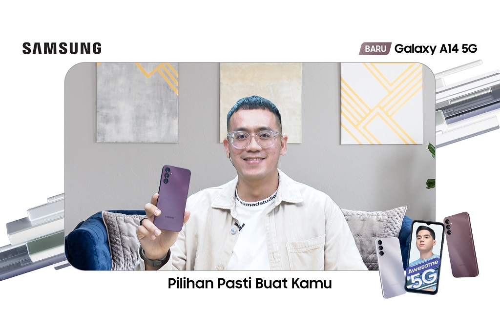 Samsung Electronics Indonesia (SEIN) memperkenalkan smartphone terbarunya, Galaxy A14 5G, di Indonesia.