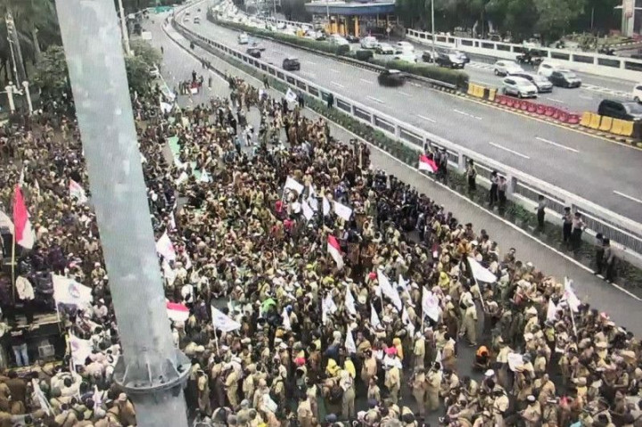 1.713 Personel Polisi Amankan Aksi PPDI di DPR