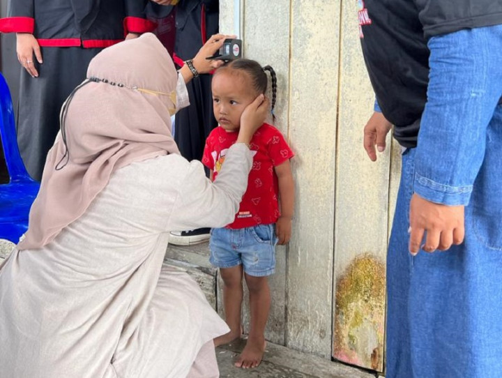 Warga Sesumpu Kaltim Diberi Sosialisasi Pencegahan Stunting