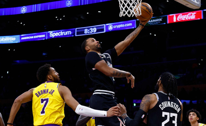 NBA: Lakers Takluk dari Clippers Meski Lebron James Cetak 46 Poin