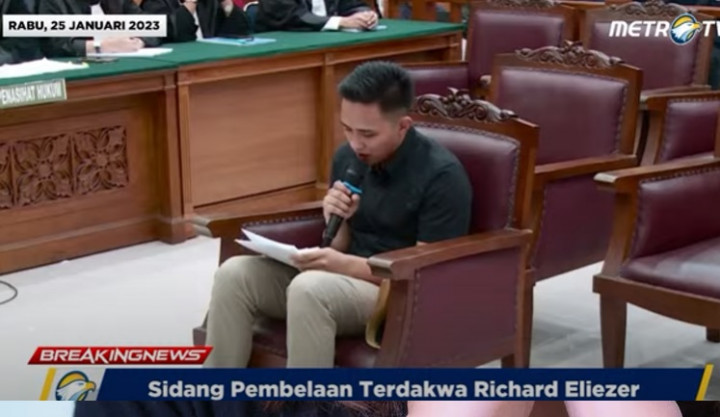 Pesan Haru Eliezer untuk Tunangan Lewat Pleidoi: Saya Ikhlas dengan Keputusanmu