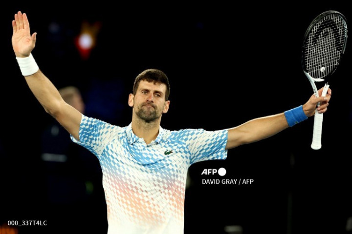 Djokovic ke Semifinal Usai Tundukkan Rublev Tiga Set Langsung