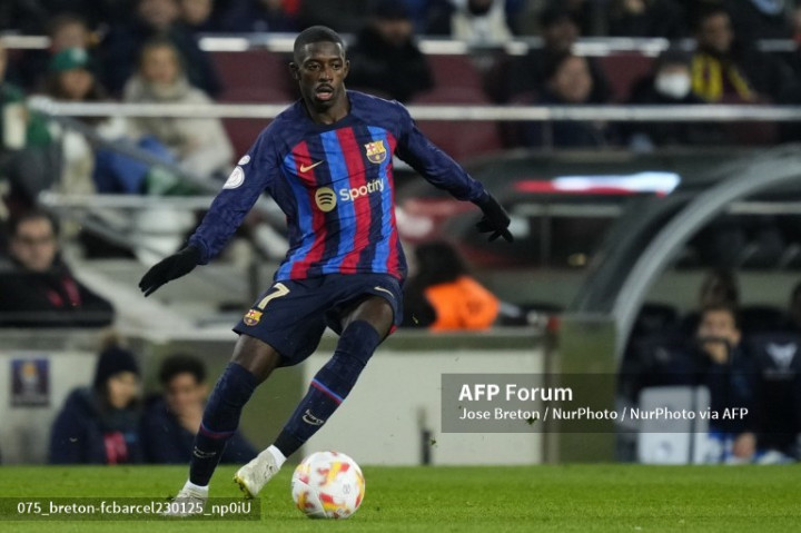 Dembele Antar Barcelona ke Semifinal Copa del Rey