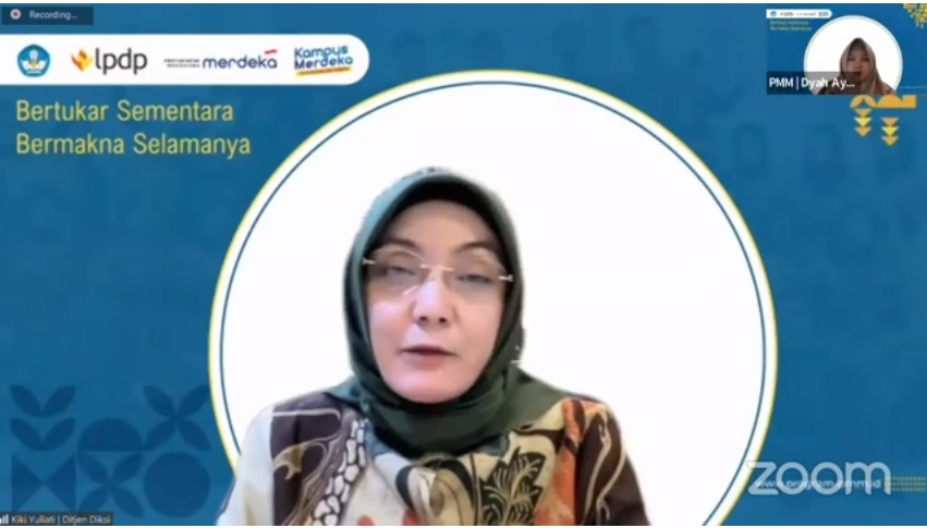 Dirjen Pendidikan Vokasi, Kiki Yuliati. DOK YouTube PMM Official