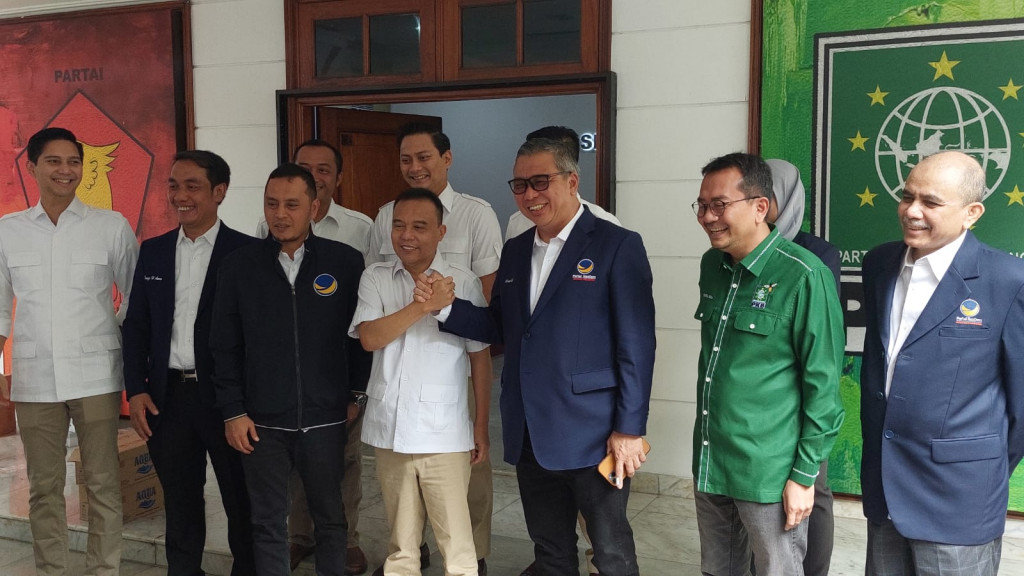 NasDem Kunjungi Sekber Gerindra-PKB, Bahas Apa?