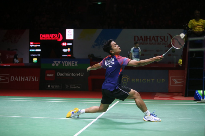 Terbawa Pola Lawan Bikin Ginting Tersingkir dari Indonesia Masters