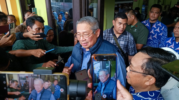 Ditanya Koalisi Demokrat, SBY Malah Bahas Nasi Jamblang di Cirebon