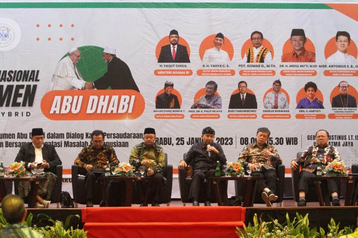 Tokoh Agama dan Kepercayaan Indonesia Hasilkan Deklarasi Atma Jaya, Ini Isinya