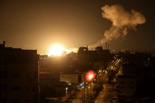 Pejuang Palestina dan Militer Israel Saling Berbalas Serangan Rudal