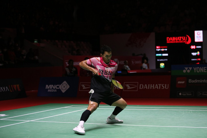 Indonesia Masters 2023: Tekuk Wakil India, Jonatan Christie Melaju ke Semifinal