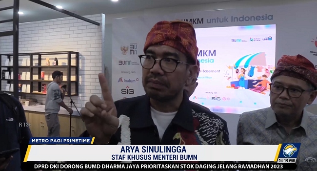 Dorong UMKM, BUMN Gelar Bazar Sepanjang Tahun