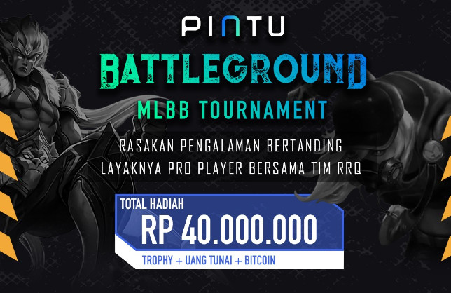 Turnamen Mobile Legend PINTU BATTLEGROUND Berhadiah Aset Crypto