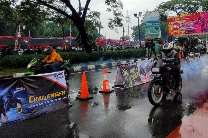 Wuih! Ribuan Peserta Ikut Balap Jalanan di Kemayoran
