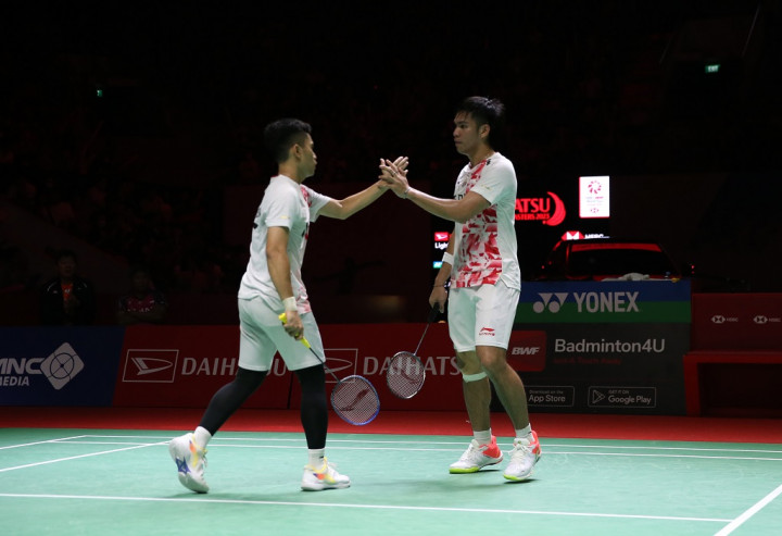 Dukungan Publik Istora Antar Leo/Daniel ke Final Indonesia Masters